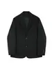 Jaqueta de Terno Masculina Estilo Leve Maduro Sensação de Alto Padrão Slim-fit Simples Ocidental Casual Negócios Profissional Tamanho Plus Terno para Padrinho