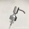 Mz164 Cabezal de Bomba de Metal de Acero Inoxidable Espumoso Suministros para Baño Hotel Cabezal de Bomba para Desinfectante de Manos Espumoso