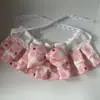 Babetes para animais de estimação transfronteiriços, babetes para gatos, acessórios para cães com laço de renda, fabricante de lenços no atacado