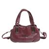Bolso de Mano Retro 2025 Nuevo Versátil Bolso para Madre de Mediana Edad Multicapa Gran Capacidad de un Solo Hombro Bandolera Dropshipping