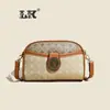 Bolso texturizado de lujo ligero para mujer 2023 nuevo diseño de nicho costuras avanzadas en color contrastante bolso cuadrado pequeño bolso de mano retro bolso