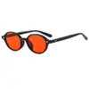 Gafas de Sol Retro Redondas Pequeñas Estilo Coreano para Mujer, Celebridad de Internet, Aspecto de Alta Gama, Protección Solar de Verano, Moda de Viaje, Gafas de Sol para Fotografía Callejera