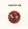 Adorno de Madera Roja Preciosa Tallada a Mano para Hombres, Pieza Decorativa Pequeña Portátil, Adorno de Madera Tallada a Mano