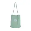 2025 Nuevo Versátil Simple y Elegante Otoño e Invierno Bolsa de Pana Ins Versión Coreana Harajuku Hombro Único Estilo Perezoso