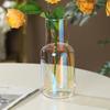 Estilo Ins Simple Lujo Ligero Vidrio Fantasía Jarrón Flores Levantadas por Agua Arreglo Floral Decoración del Hogar Escritorio Decoración de Dormitorio