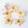 Flores Artificiais de Lírio-do-Vale, Cabeças de Orquídea Pequenas de 7cm, Confecção de Adereços de Cabeça para Minorias Étnicas, Decoração de Caixa de Presente