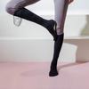 Calcetines de Yoga, Calcetines de Algodón Antideslizantes, Calcetines de Pilates, Calcetines de Cinco Dedos para Mujer, Calcetines Largos, Calcetines Deportivos de Fitness con Dedos Separados para Aerial