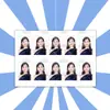 Chen Jiahua Ella 1 polegada Foto de Identidade Fan Meeting Suporte Mercadoria Igual à da Foto