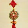 Novo Cobre Puro Flor de Ameixa Dez Imperadores Moeda Cabaça de Madeira Carro de Cobre Pingente Enfeites Pendurados Dentro e Fora de Ping An Latão Carro Pingente de Enfeites