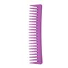 Pente de Cabeleireiro Pente de Barbeiro Pente Plano para Cabelo Pente de Onda de Dentes Largos Doméstico para Adultos Pente de Plástico Pente de Cabelo
