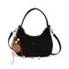 Bolso transfronterizo, diseño minimalista y único, bolso de hombro con lazo, versátil para el trabajo, bolso cruzado y un bolso de mano elegante