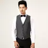 Chalecos para Traje de Hombre, Chalecos Formales Ajustados para Negocios, Chalecos Profesionales para Grupo, Al por Mayor en Stock