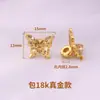 Acessórios Personalizados de Fio de Mão Prata Grossa Contas Espaçadoras DIY Colar Pulseira Miçangas Alta Retenção de Cor Peças Espaçadoras Wengwan Contas Cilindricas Contas Combinantes
