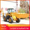 Carregadeira de quatro rodas empilhadeira basculante de carga do local de mineração escavadeira diesel de construção multifuncional média