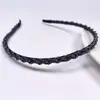 Venta Caliente Transfronteriza Hecho a Mano Cuentas de Arroz Hilo de Pescar Tejido Diadema Explosiva de Giro Alto Grado Diadema Simple Moda Accesorios para Lavar la Cara