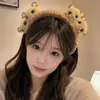 Novedad Otoño/Invierno 2026 Diadema de Dibujos Animados Esponjosa Linda Infantil Estilo Dulce Pinza para el Cabello Accesorios para el Cabello Orejas de Gato