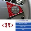 Adesivo Decorativo para Botão de Volante em Fibra de Carbono Modificado para Interior de Carro Mercedes-Benz Classe R 07-17