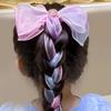 Accesorios para el cabello de niña estilo coreano con lazo Pasador para el cabello Clip para la cabeza de Elsa para niños Pasador de cinta de la serie Princesa para niñas pequeñas