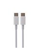 El cable de datos USB-C dual de 30 W es adecuado para el teléfono móvil iPhone 15. Cable de carga USB-C a USB-C. Carga rápida para Android.