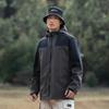 Chaqueta de una sola capa tres en uno para hombre y mujer, traje de montañismo impermeable para acampar al aire libre, nueva, 2023