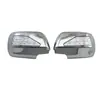 Adecuado para Toyota Noah 2003 -2005 Cubierta de Espejo Retrovisor con Luz, Cubierta de Espejo de Reversa, Modificación de Galvanoplastia ABS