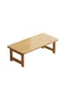 Mesa de Chá Baixa Dobrável, Não Requer Montagem, Feita de Bambu, Adequada para Tatami, Janela de Canto, Madeira Maciça, Uso Doméstico Estilo Preguiçoso, Mesa de Varanda Estilo Japonês