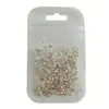 Rinestones Decorativos para Uñas de Circonita Cúbica Iridiscente Celebridad de Internet Súper Brillantes Base Plana Rinestones Irregulares Vidrio de Cristal K9 Materiales para Uñas