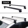 Portaequipajes de barras transversales de techo apto para Kia EV6 material de aleación de aluminio antirrobo con cerradura estilo de carga fuerte barra transversal