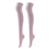 Calcetines de baile, calcetines largos de tres rayas hasta la rodilla para cosplay de mujer, calcetines altos, calcetines de mujer al por mayor, calcetines de rayas europeos y americanos