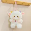 [Autêntico] Boneco de Pelúcia Pingente de Ovelha Fofo e Adorável Pingente de Bolsa Chaveiro Ovelhinha Presente