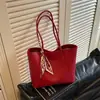 Bolsa Tote de Grande Capacidade para o Dia a Dia Nova Coleção Outono 2026 Estilosa Casual Bolsa de Mão Estilo Coreano Design de Nicho Bolsa de Ombro
