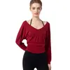 Estilo Perezoso Ropa de Yoga Manga Larga Otoño Fina Pilates Blusa Deportiva Top Camiseta Ropa Exterior Holgada Ropa de Fitness