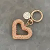 Fábrica de Origem Chaveiro Coração Vazado Full Diamond Pingente de Bolsa Decoração Acessórios de Chaveiro Presente de Formatura Personalização