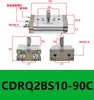 Configuración de Mesa Cilindro Giratorio CRQ2BS/CQ2BS10/15/20/30/40-90C/180C Grados Amortiguación de Aire