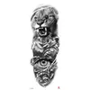 Ventas Directas de Fábrica Gaudi Nuevas Pegatinas de Tatuaje de Brazo Completo Personalizadas Creativas Versión Coreana Pegatinas de Tatuaje Impermeables Venta al por Mayor