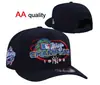 Popular en el comercio exterior, gorra de béisbol AA de alta calidad con logo de los Yankees, visera curva elegante, gorra ajustable para proteger del sol para hombres y mujeres