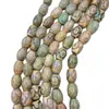 Venta directa de fábrica ágata caqui cuentas de tres ojos cuentas de arroz cuentas de tambor cuentas DIY cuentas de Bodhi accesorios collar pulsera