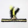 Festa de Máscaras Carnaval Novo Tiara de Paetês Acessórios de Cabelo Pena Tiara Fabricante Atacado