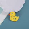 Broche Acrílico de Patito Súper Lindo Japonés y Coreano al Por Mayor Insignia de Dibujos Animados para Niños Pin Decorativo Accesorios para Bolsos
