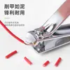 Cortauñas Individual Grande, Tijeras para Uñas de Boca Plana, Cortauñas Angulado, Herramienta para Recortar Ranuras de Uñas, Set de Uñas para Adultos para Uso en Casa