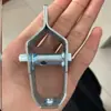 Tensionador de cabo de aço Plástico aço cabo Plástico aço fio Endireitador Tensão intermediária Especialidade Fixador de arame de ferro Fivela de aperto