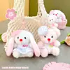 Muñeca de Tela Sakura Mascota Pequeña Linda Bolso Colgante Muñeca de Peluche Llavero de Coche Muñeca Regalo Femenino Venta al por Mayor Colgante