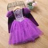 Vestidos de Princesa para Niñas Transfronterizos, Vestidos de Navidad, Disfraces de Cosplay para Grupos de Niñas de Halloween, Vestidos Formales para Niñas Transfronterizos
