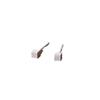 S999 Plata de Pie Palillo para Oídos Agujeros para las Orejas Agujas para las Orejas Dormir Sin Aretes Joker de Moda Simple C00536 Agujas Rectas