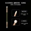 Brocha doble para corrector estilo celebridad de internet personalizada con cabeza plana en forma de lengua y cabeza de esponja, brocha para detalles sin costuras, venta al por mayor de brochas de maquillaje Cangzhou