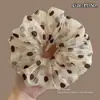 Gomas para el Cabello de Niña Gomas para el Cabello Intestino Grueso Estilo Coreano Gomas para el Cabello con Lazo Gomas Elásticas Duraderas de Alta Gama para Niñas