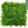 Parede de planta biónica tridimensional simulada, gramado artificial de plástico popular para exteriores, parede de plantas verdes para varanda, parede de plantas simulada