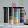 Nuevas 20 Latas de Cuerdas Elásticas para el Cabello, Bandas Elásticas Sencillas para el Cabello, Versátiles Cintas Elásticas para Cola de Caballo Alta, Venta al por Mayor de Joyería