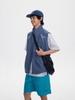 Ru Meng Shan Estilo Funcional para Exterior Gola Vertical Vestimenta Ferramentas Masculino e Feminino Marca Tendência Design Desconstrução Vestimenta Esportiva Casual Tendência