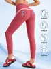 Pantalones de Yoga con Sensación de Segunda Piel para Mujer, Entrenamiento Profesional, Cintura Alta, Levanta Glúteos, Elásticos, Secado Rápido, Pantalones Deportivos para Correr, Fitness con Bolsillo